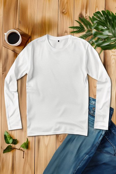 Trendyol Collection Μπλουζάκι από 100% βαμβάκι Λευκό Slim Fit - TMNAW25TS00005