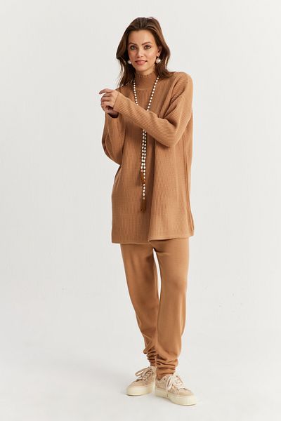 Cool & Sexy Nuv9 Women's Knitwear Biscuit Set - Lower and Upper Set