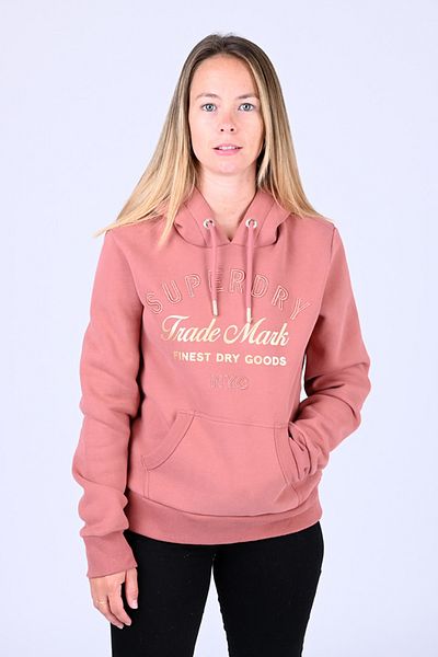 SUPERDRY LUXE METALLIC LOGO HOODIE