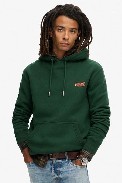 SUPERDRY Mikina s kapucí Essential Logo