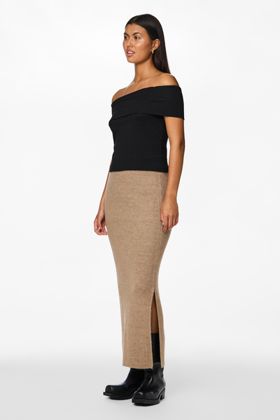 PIECES Dámská pletená sukně – model Pre51/Pc46/Ea3