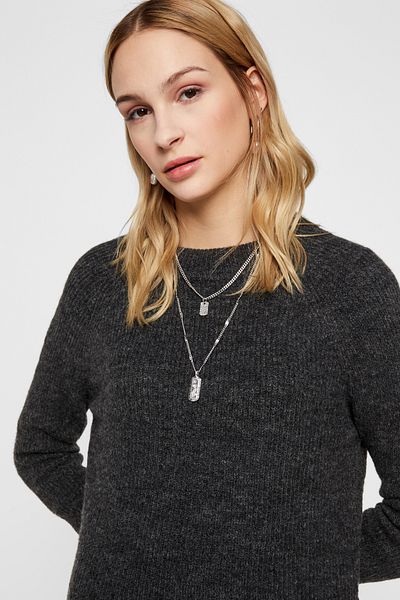 PIECES Pulovr Fem Knit Pre60/Pc22/Nyl9/Rws5/Ea4