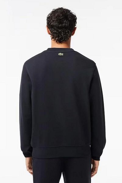 Lacoste Férfi sötétkék hosszú ujjú, kerek nyakú pulóver