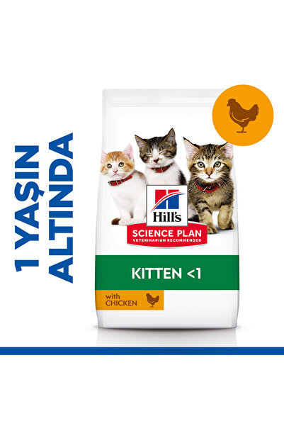 Hill's SCIENCE PLAN Tavuklu Yavru Kedi Maması 5 Kg (+2 Kg Hediyeli)