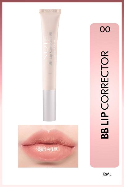 NOTE Bb Lip Corrector Color Equalizing and Moisturizing Lip Gloss - 00 - Transparent
