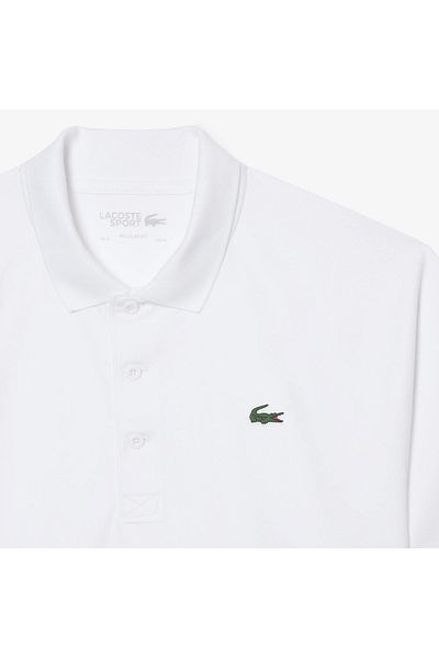 Lacoste تيشيرت بياقة بولو وأكمام قصيرة
