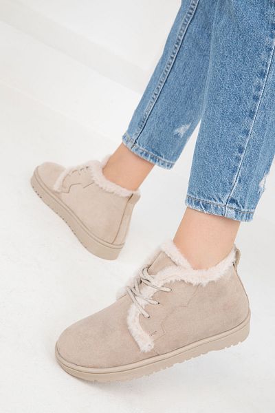 SOHO Tělové semišové dámské boty - 19853 Model Bootie