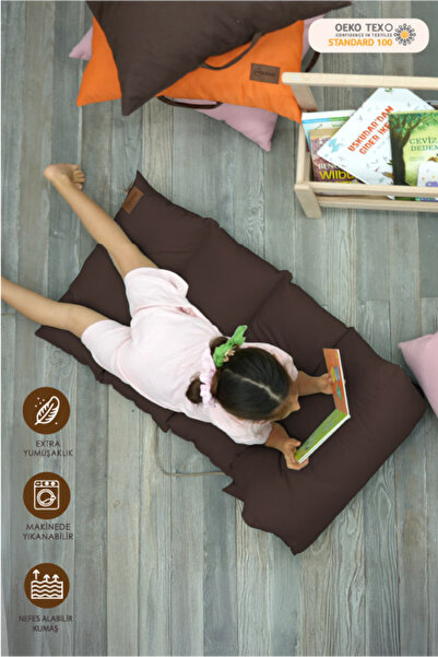 mordesign Montessori Çocuk Oyun Minderi,Katlanabilir Yer Minderi,Anaokul/Kreş...