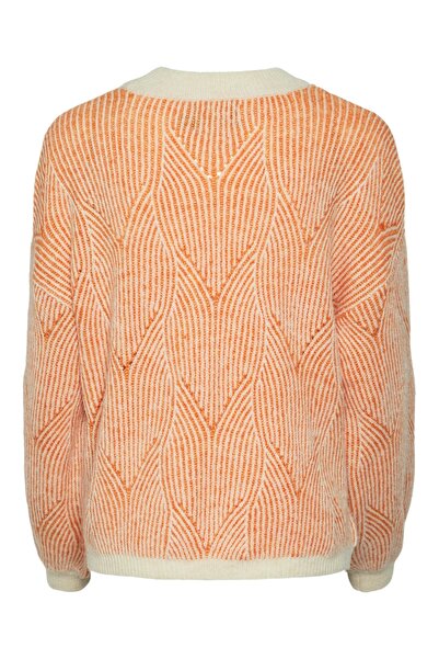 PIECES Damen Pullover Knit - PRE55/PL24/PC13/WO5/EA3