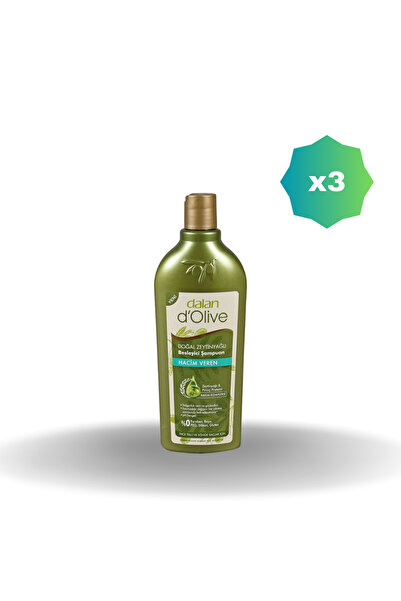 Dalan D'OLİVE HACİM ŞAMPUAN 400 ML X 3 ADET