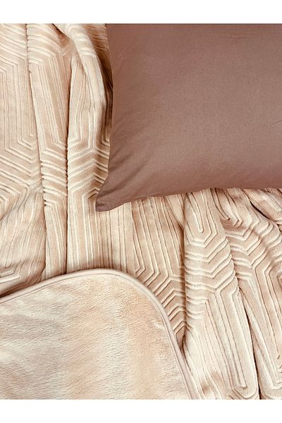 Özdilek Single Blanket - Thick Embos Cream