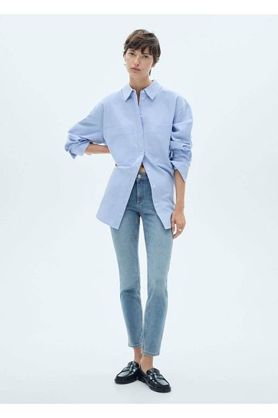 MANGO Woman Blugi skinny push-up