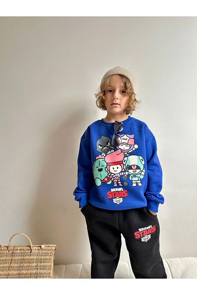 YİGİT BUTİK Yigit Boutique Character Printed Boy Suit