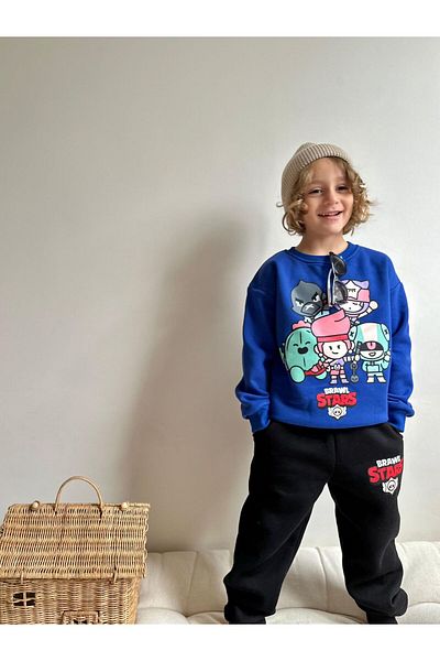 YİGİT BUTİK Yigit Boutique Character Printed Boy Suit