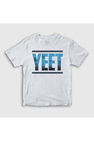 Presmono Unisex Παιδικό λευκό μπλουζάκι Yeet Ufc Mma Wrestling Jey Uso 505287 ττ