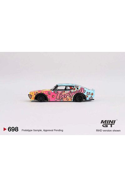 mini gt 1/64 Nissan Skyline Kenmeri Liberty Walk Lbwk Kuma Mgt00698