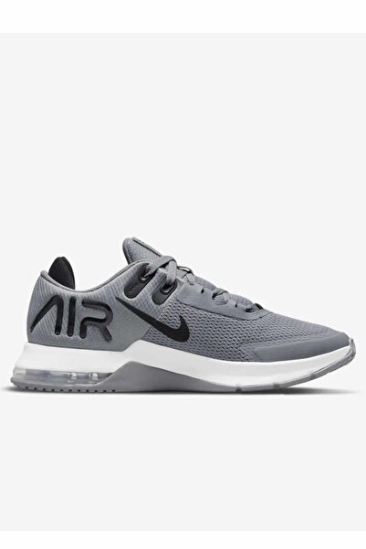 Nike Air Max Alpha Trainer 4 Erkek Günlük Spor Ayakkabı CW3396-001-Gri