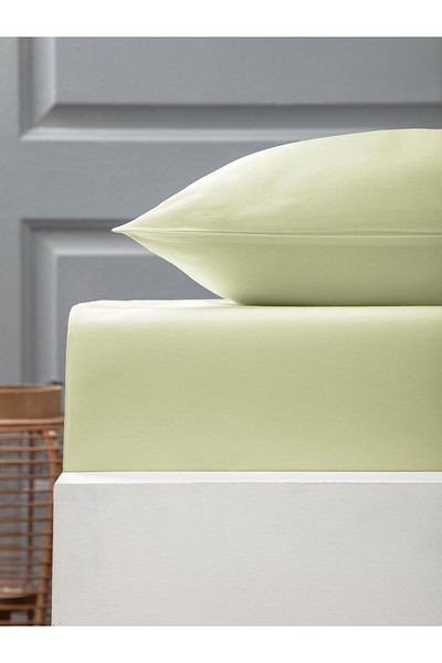 ToWell Home Comfort Collection 100% Cotton Satin Single Anti-Sweat Sheet Set (160 cm x 240 cm)