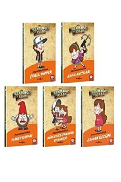 Beta Kids Disney Esrarengiz Kasaba Gizem Kulübü Seti 5 Kitap