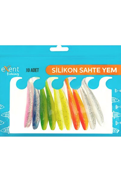 Exent 10 Adet Silikon yem