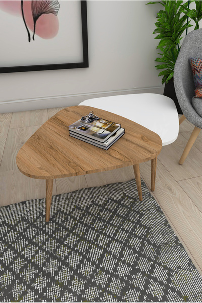 EKOÇ WOOD DESİNG RENGİBİZ ORTA SEHPA ZİGON SEHPA