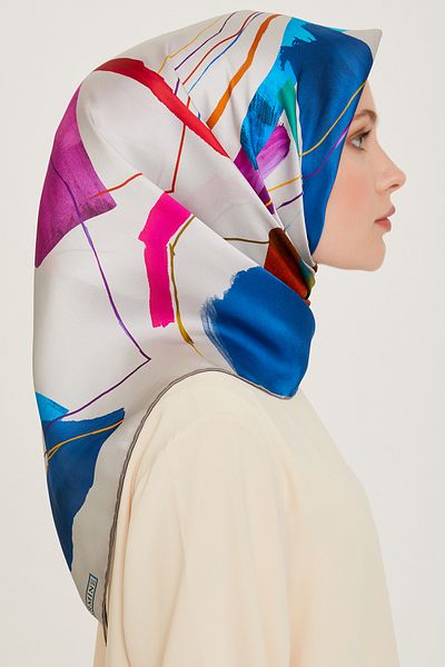 Armine ΝΕΑ ΣΕΖΟΝ - 2024 ΦΘΙΝΟΠΩΡΟ ΧΕΙΜΩΝΑΣ - DJ PURE SILK SCARF 9241D (S) ( SURA)- 03689