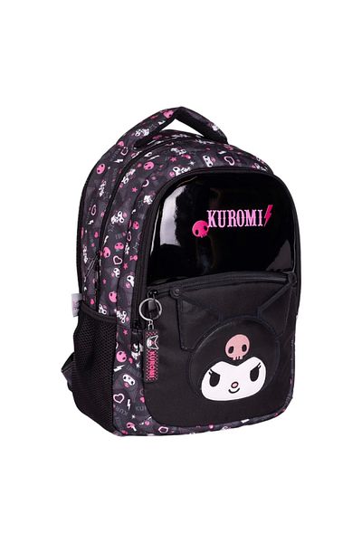 kuromi Tmn 592754 - 2730 Μοντέλο Σχολική Σακίδια, Ροζ και Μαύρη Εικόνα