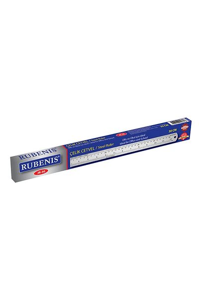 Rubenis 30 Cm Jr-30 Steel Ruler