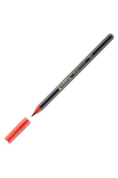 Edding E-1340 Red Brush Tip Pen