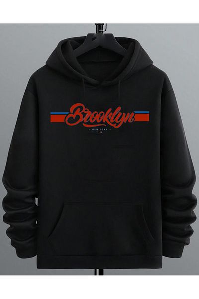 DEEPSENCE Unisex Oversize Hooded Sweatshirt - Broklyn Design