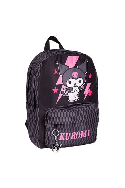 kuromi Tmn 592765 Γραφική Σχολική Τσάντα Πλάτης 2739 Ροζ-γκρι