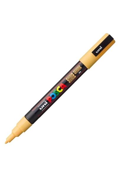 UNİ-BALL Uni Posca Water Based Poster Marker 0.9-1.3 Apricot Pc-3M