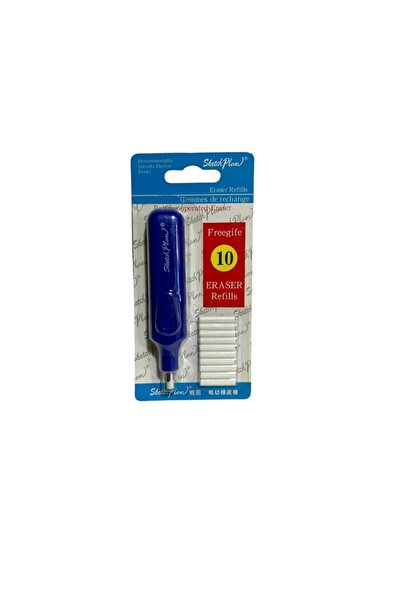 Lutart LA-21027 PİLLİ SİLGİ 10 YEDEKLİ