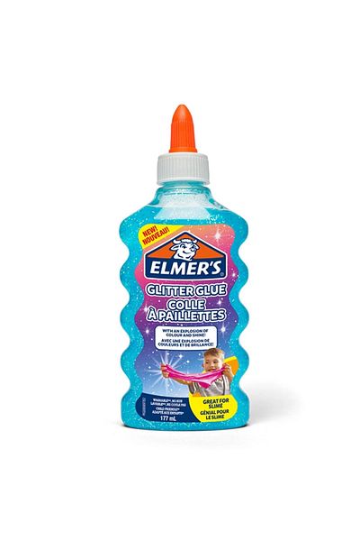 Elmers 2077252 Slıme Liquid Adhesive 177 ml Silvery Blue