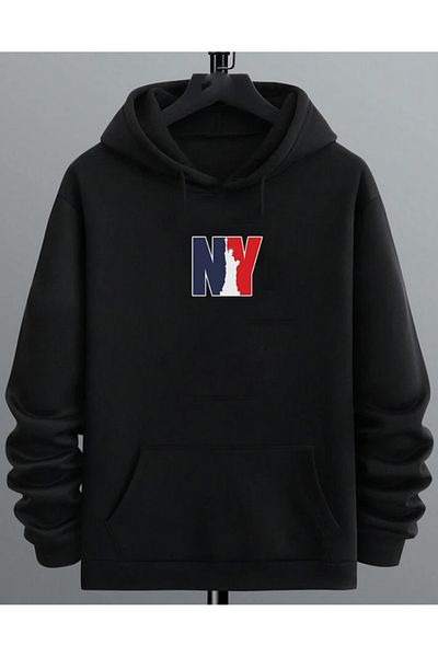 DEEPSENCE Φούτερ NYW Unisex Oversize με κουκούλα
