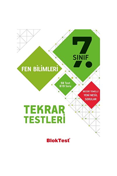 Tudem Yayınları Tudem Yayınları 7.sınıf Fen Bilimleri Tekrar Testleri