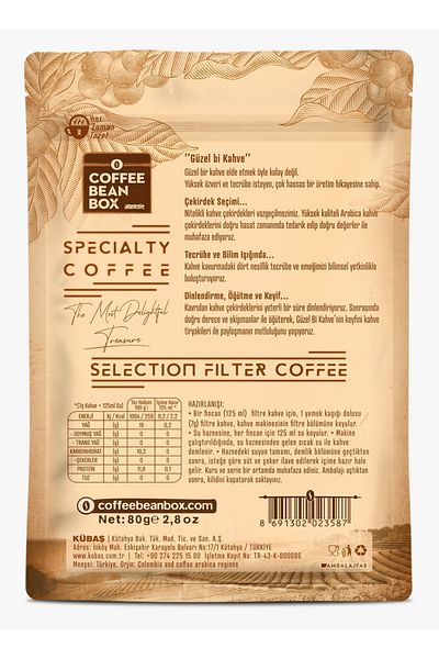 Altıntelve Selection Filter Coffee 80 Gr