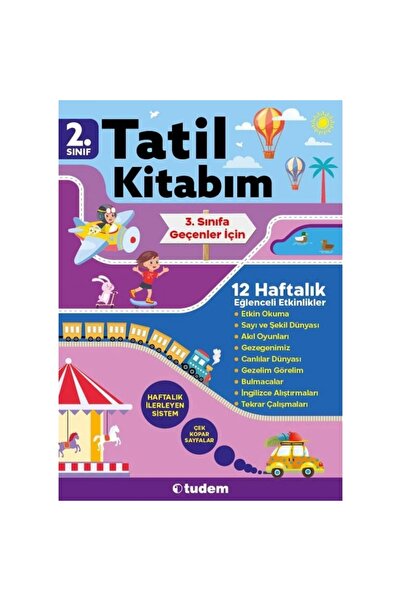 Tudem Yayınları Tudem 2. Sınıf Tatil Kitabım 3. Sınıfa Geçenler Için