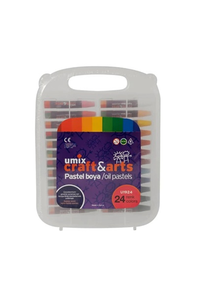 Umix Craft And Arts Pastel Boya 24'lü