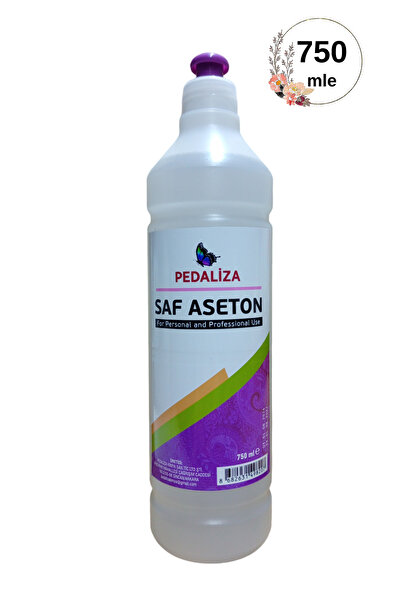 pedaliza Profesyonel Kuaför Asetonu Saf 750 ml