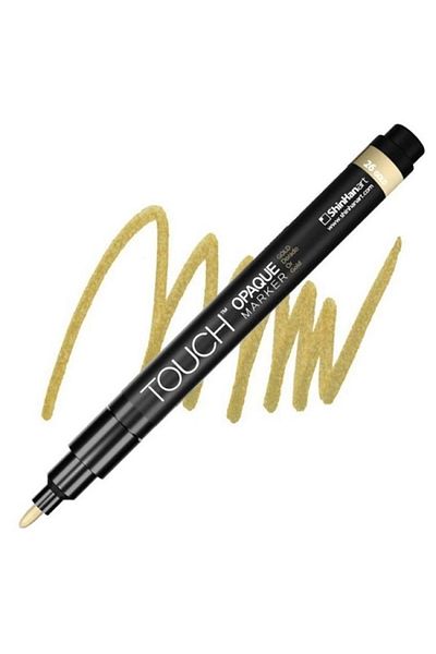 Touch 0.8-1.3mm Fine Pack Gold 26 Marker Pen - Water Based, Opaque - Sh 8613003 -2013