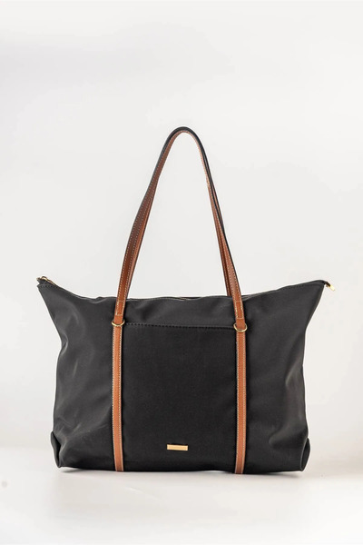 Mercan Women's Hand and Shoulder Bag with Large Zipper - Laptop Bag