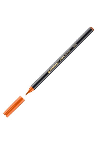 Edding E-1340 Brush Tip Pen Orange