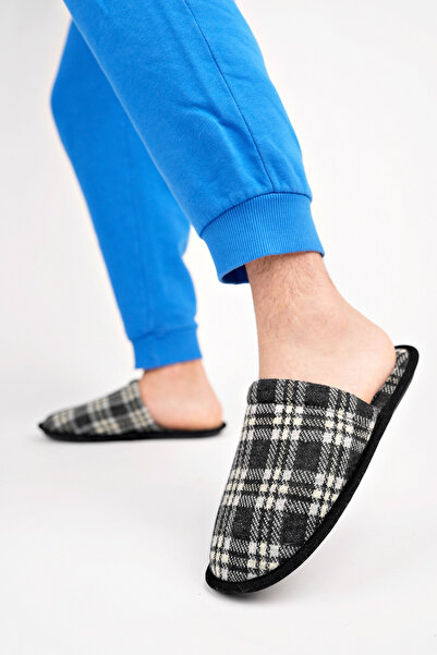 Mera Erkek Önü Kapalı Kışlık Ev Çeyiz Ve Bohça Terliği