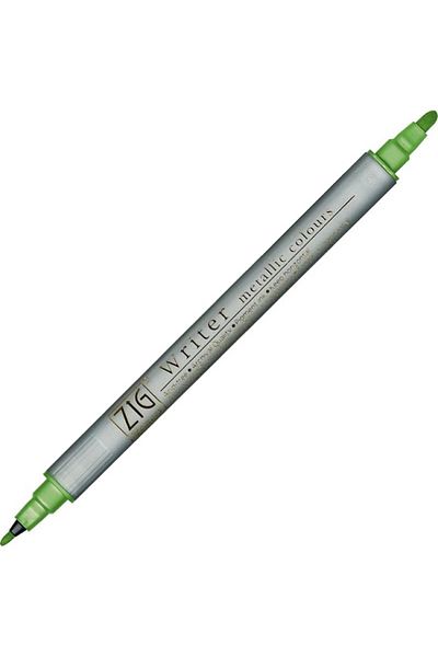 Zig Light Green Metallic Invitation Pen - 800-128