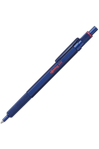 Rotring 600 Blue Ballpoint Pen 2114262