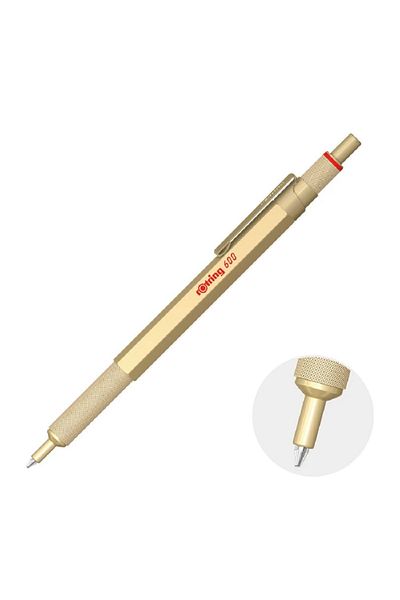 Rotring 600 Gold Ballpoint Pen 2183911