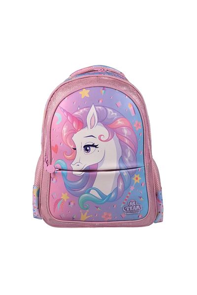 ME TEAM 24111 Unicorn School Backpack Pink