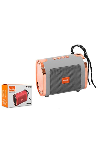 Hytech Hy-s30 Scatty Usb Tf Kart Dc 5v Bluetooth Speaker Hoparlör Gümüş