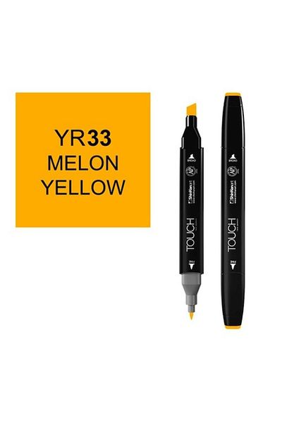 Touch Twin Yr-33 Double Ended Marker Bowler Yellow
